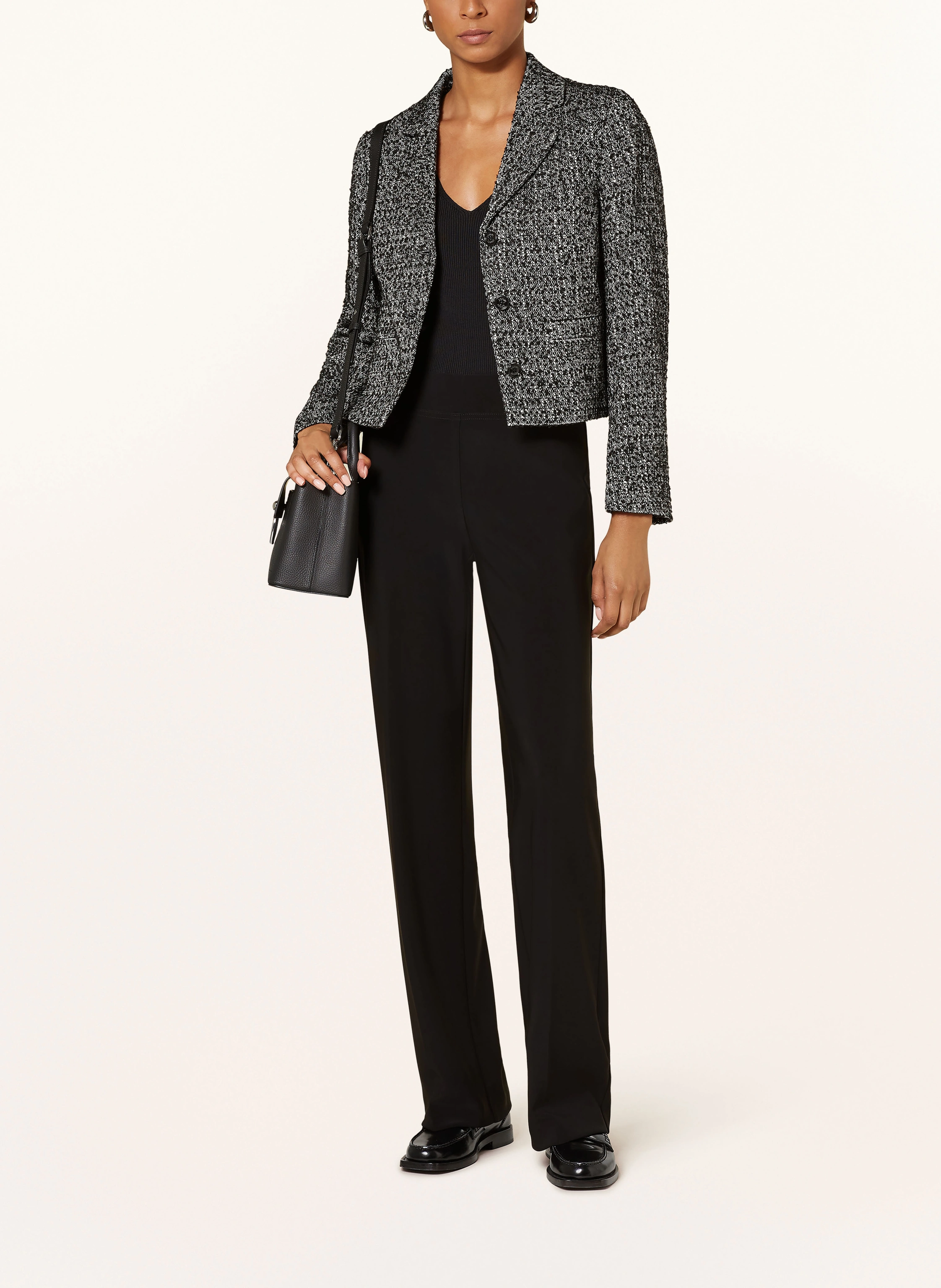 JOOP! Cropped-Jacke aus Bouclé