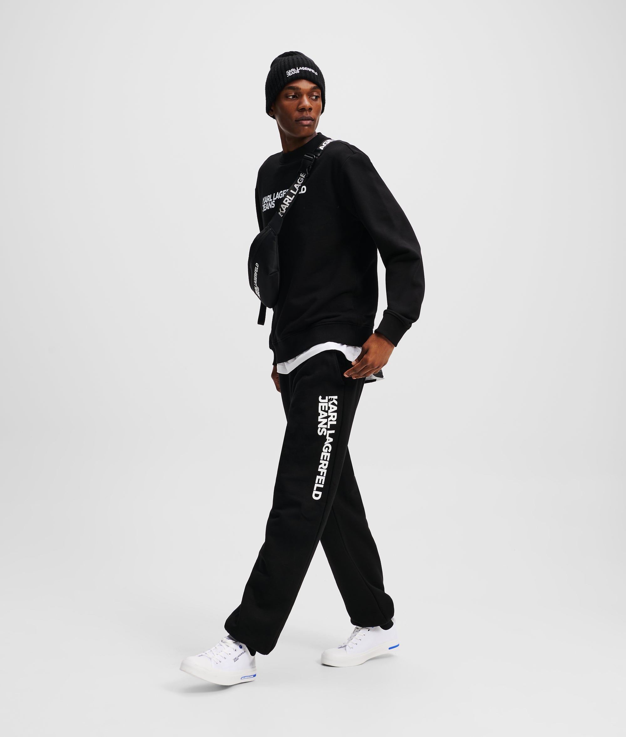 Sweatshirt met regular fit en logo
