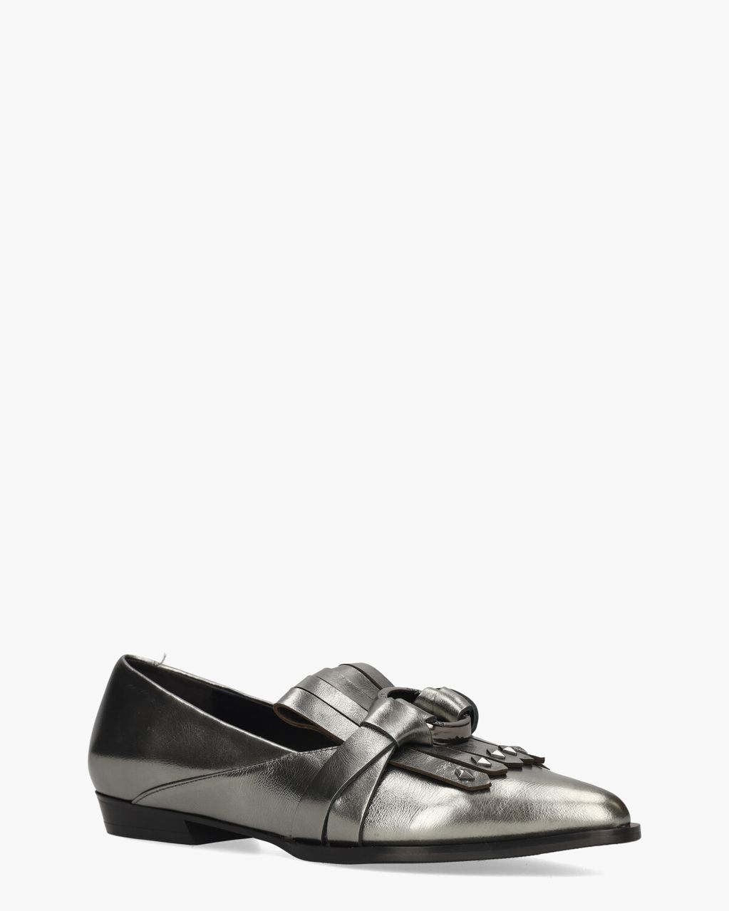 Elvio Zanon EA0304 Zilvergrijs Damesloafers