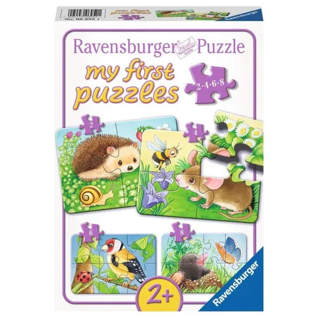 Ravensburger my first Puzzle süße Gartenbewohner