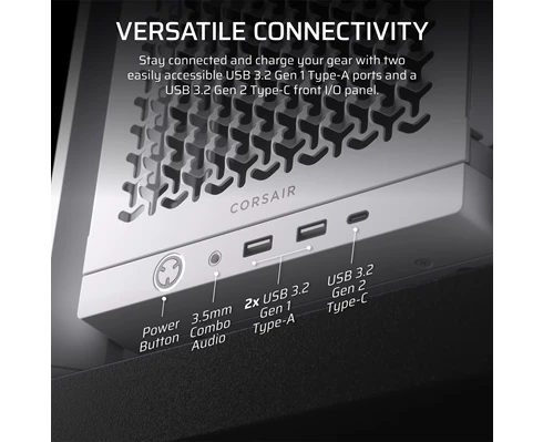 Corsair FRAME 4000D Mid-Tower, White
