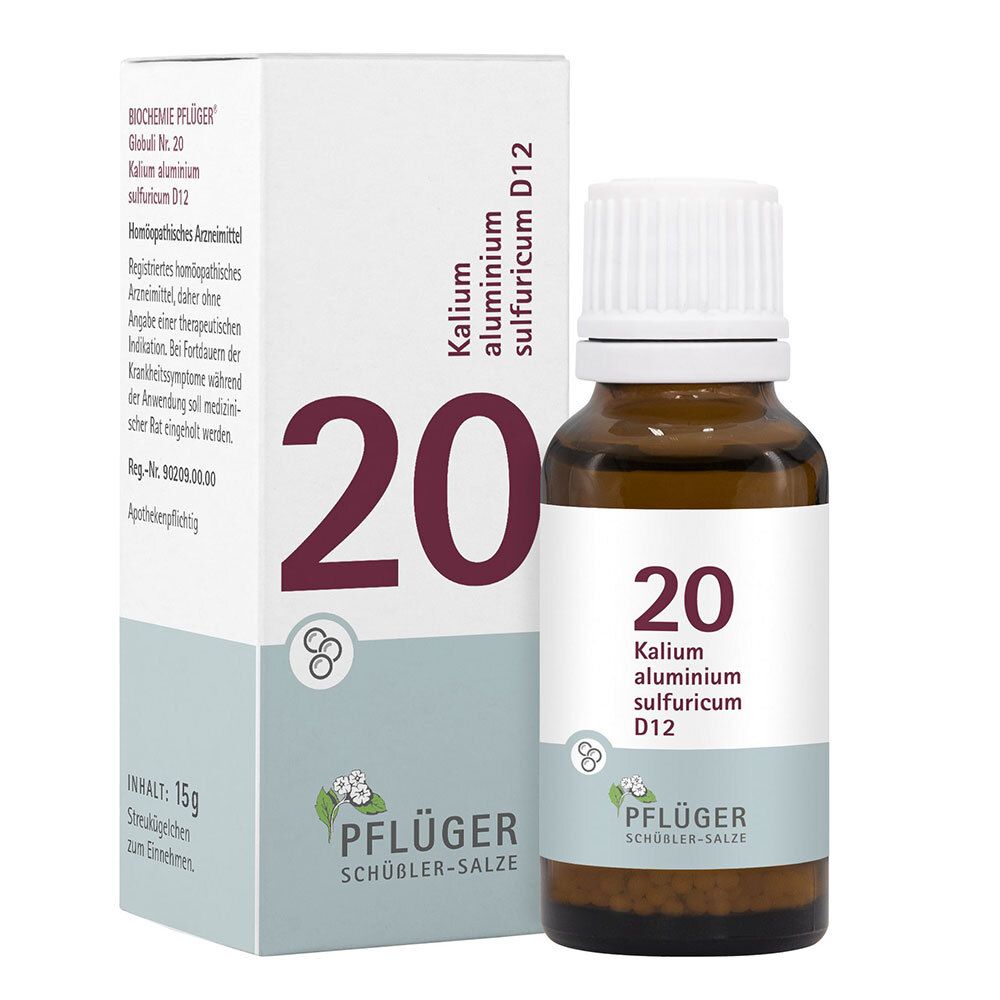 BIOCHEMIE PFLÜGER® Nr. 20 Kalium aluminium sulfuricum D12