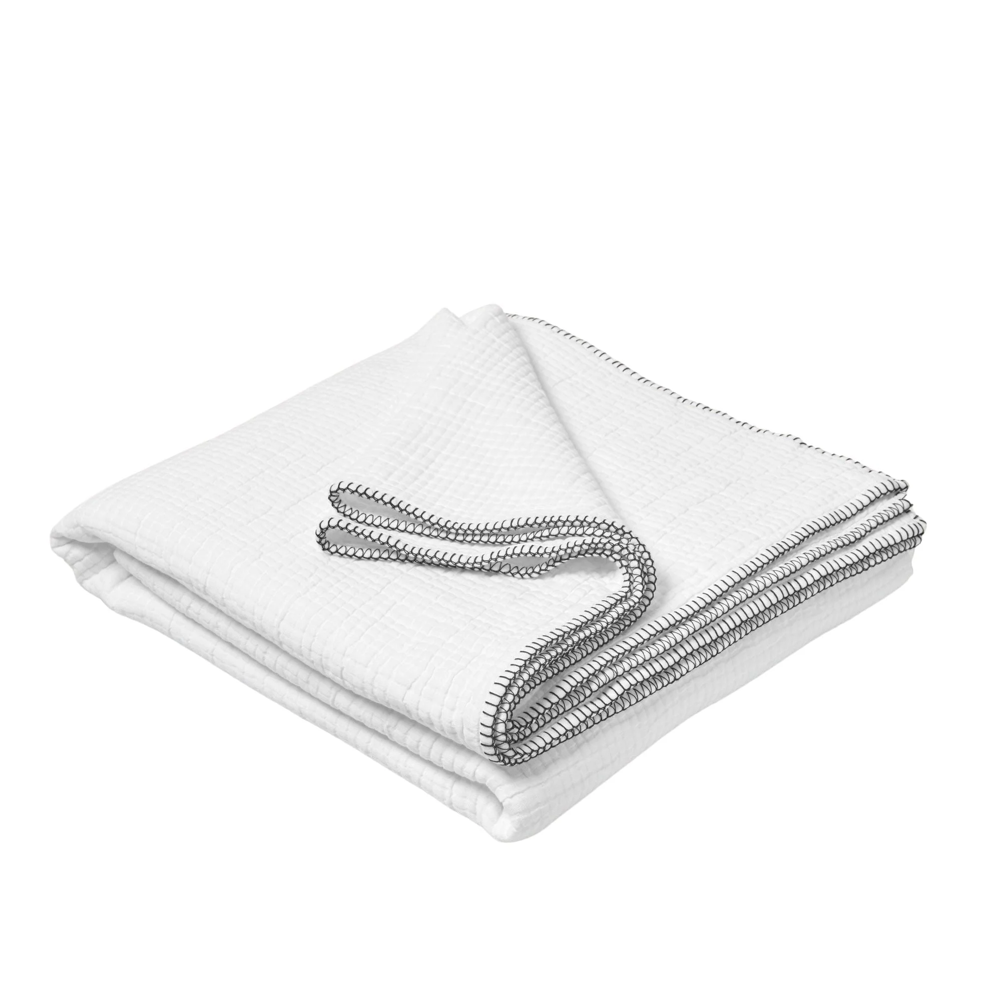 ILARIO - Plaid | Blanc