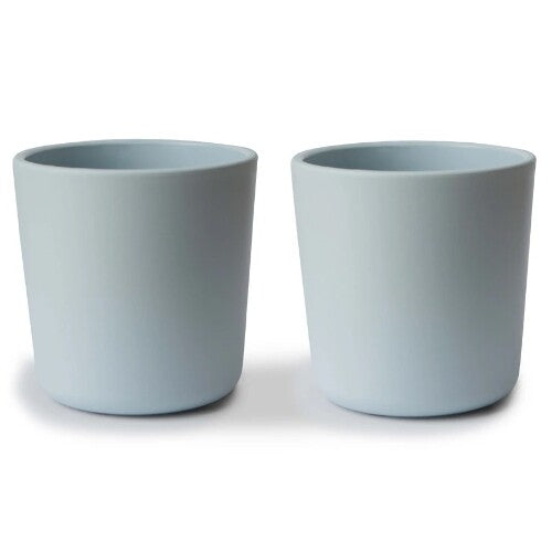 Mushie kinderbekers powder blue - 2st
