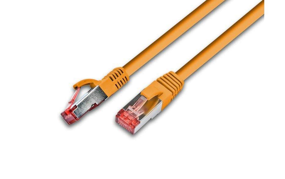 Patchkabel RJ-45 - RJ-45, Cat 5e, F/UTP, 2 m, OrangeCat. 5e F/UTP-Patchkabel
