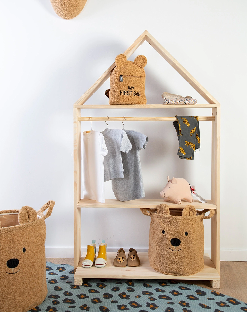 Aufbewahrungskorb TEDDY 3er-Set in braun