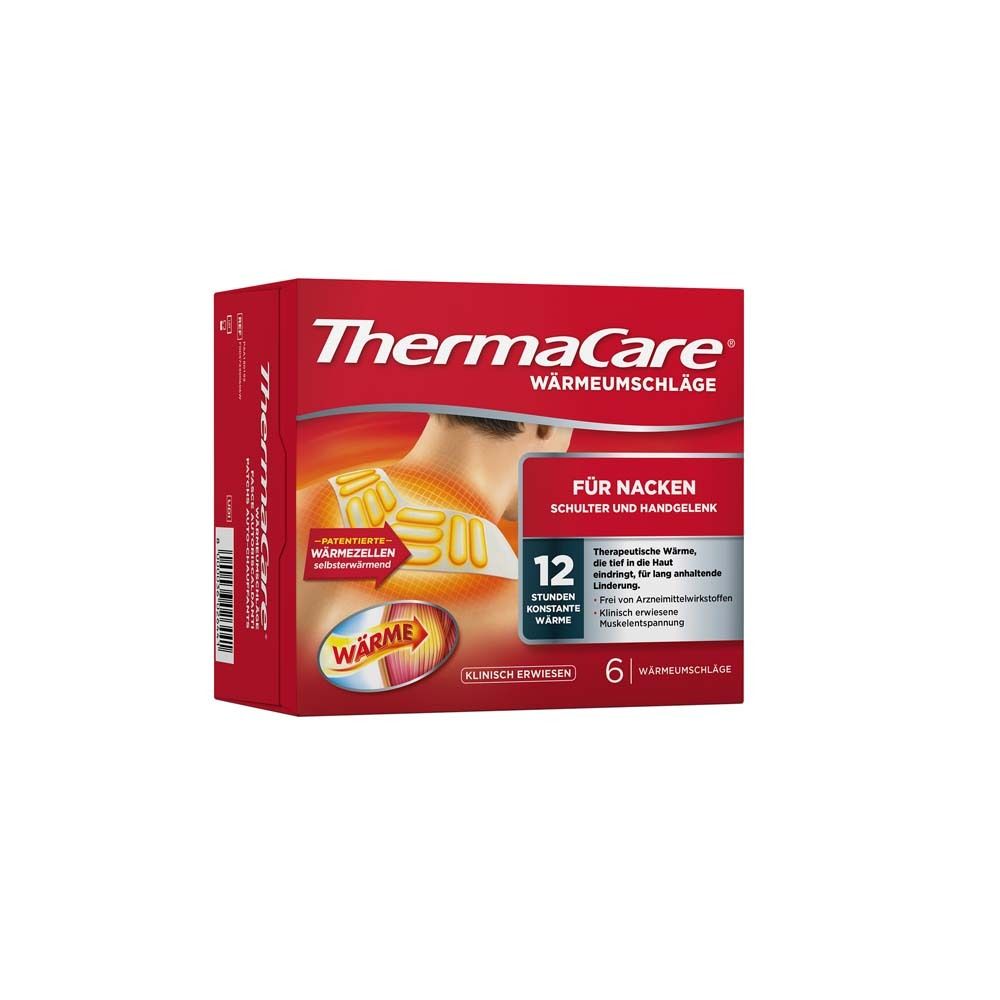 ThermaCare® Wärmepflaster bei Schmerzen in Nacken, Schulter und Handgelenk