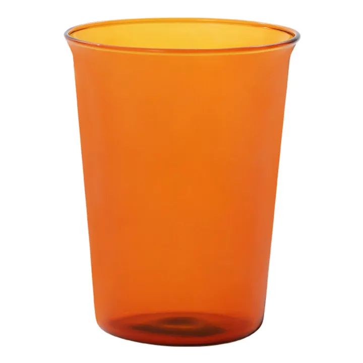 Kinto Verre Cast simple paroi - 350 ml | Ambre