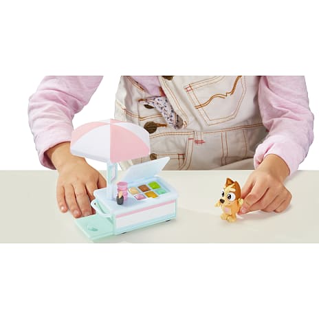 Bluey ice cream cart set