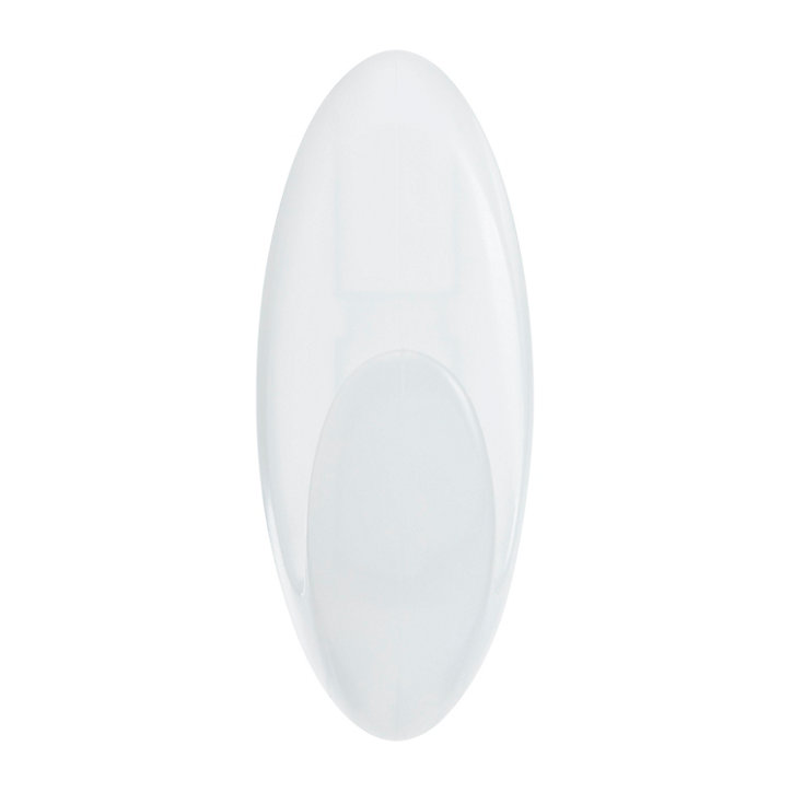 Grand crochet pour serviette avec languettes résistantes à l'eau Command BATH17 transparent givré 1 crochet + 2 languettes