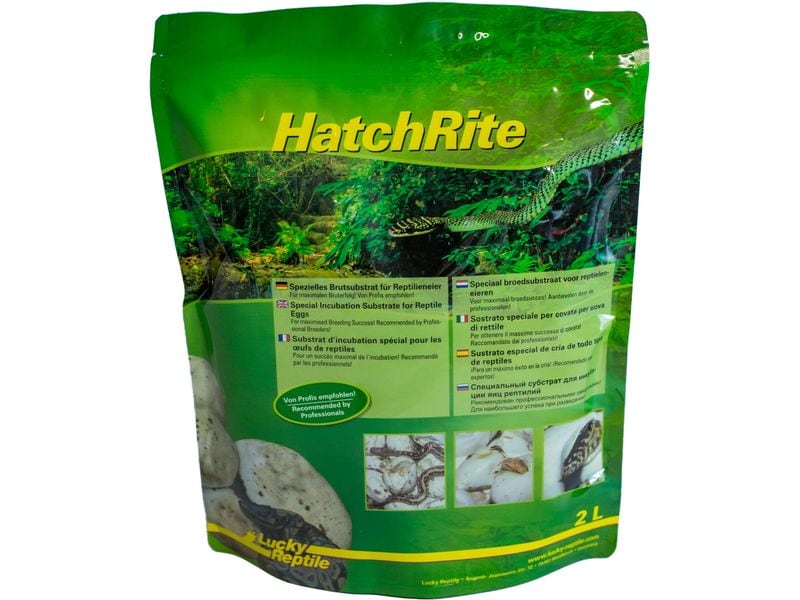 Lucky Reptile HatchRite 2 l Spezielles Brutsubstrat für Reptilieneier