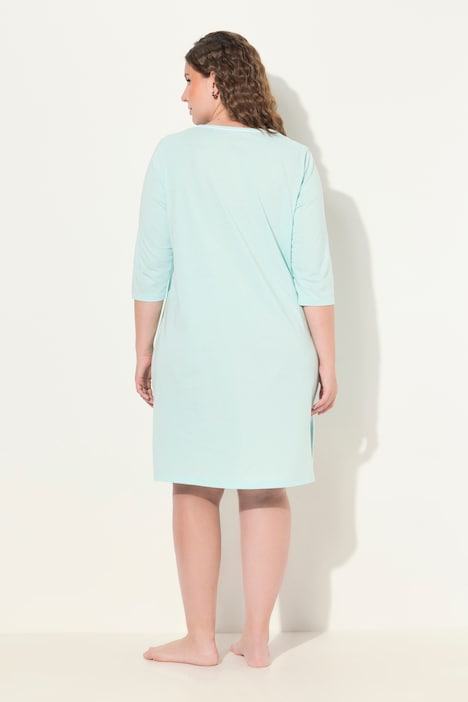 Bigshirts, 2er-Pack, V-Ausschnitt/ Rundhals, 3/4-Arm