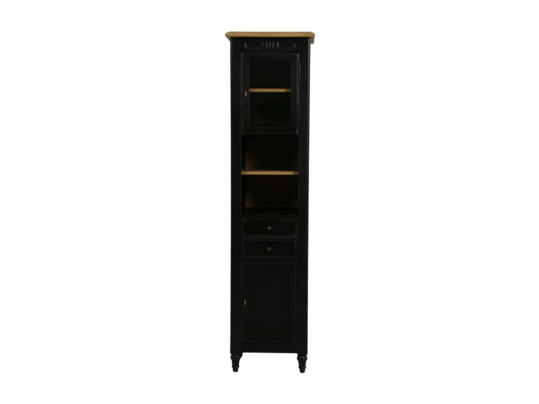 Colonne de salle de bain Bois-MDF Noir - Manoir Interior's