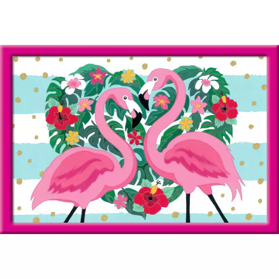 Ravensburger Liebenswerte Flamingos bunt