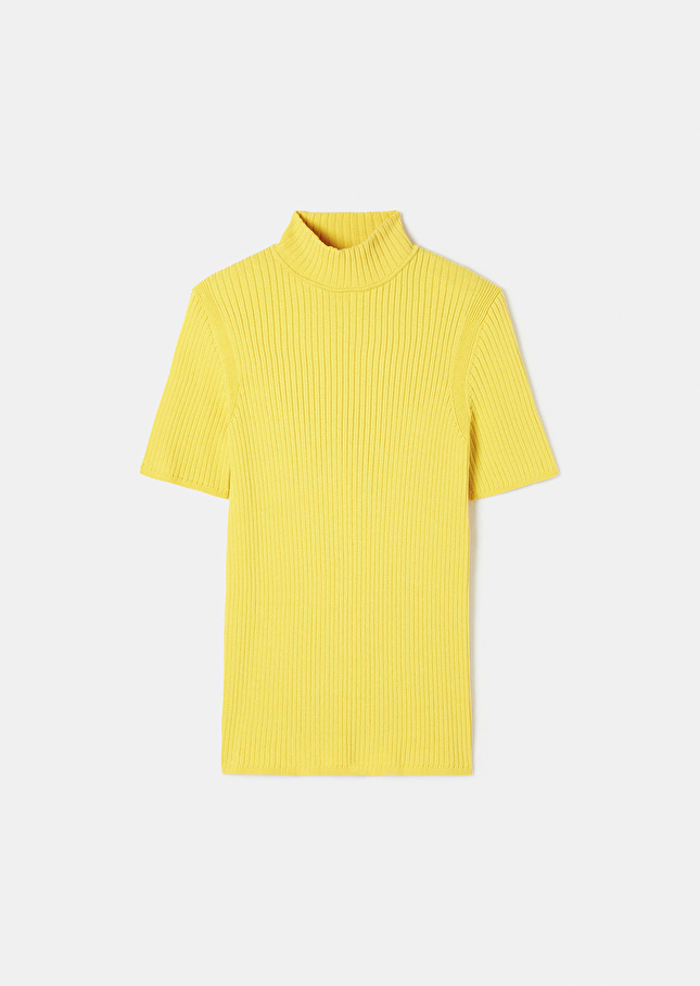 Pull Perlajaune côtelé