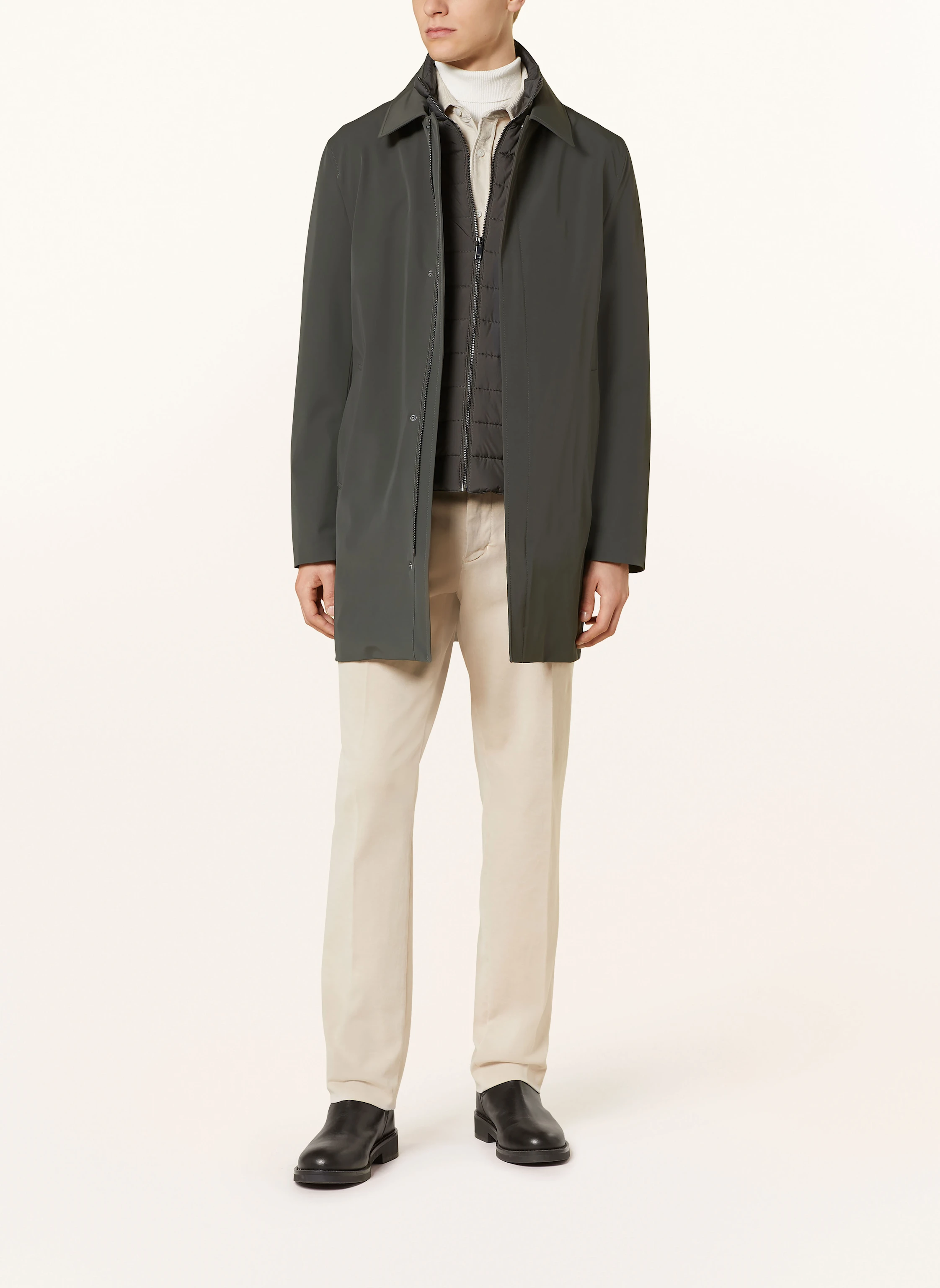 REISS Mantel LOGAN mit herausnehmbarer Blende
