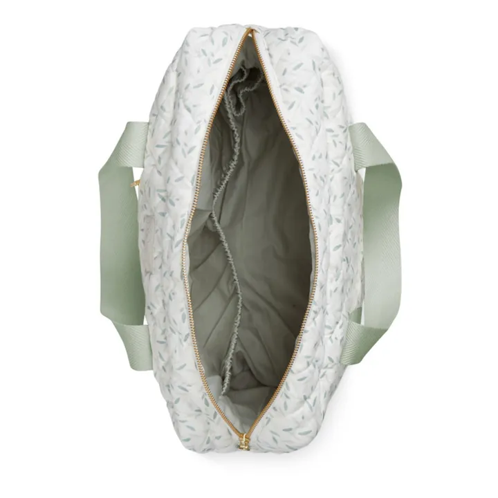 Cam Cam Sac à langer Green Leaves en coton bio | Vert