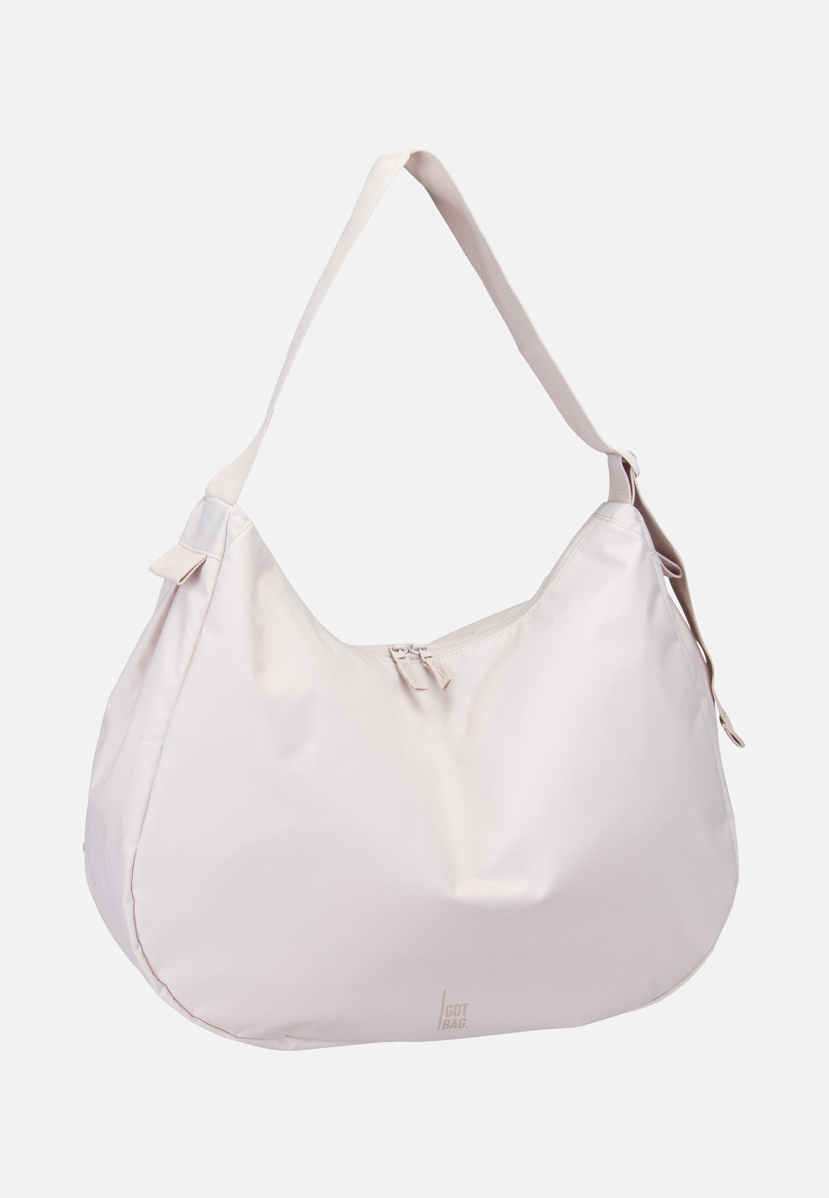 Curved Bag Monochrome Soft Shell - Hobo Bag