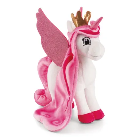 NICI Kuscheltier Lissy PONY Einhorn Tamani 22cm stehend weiß-pink