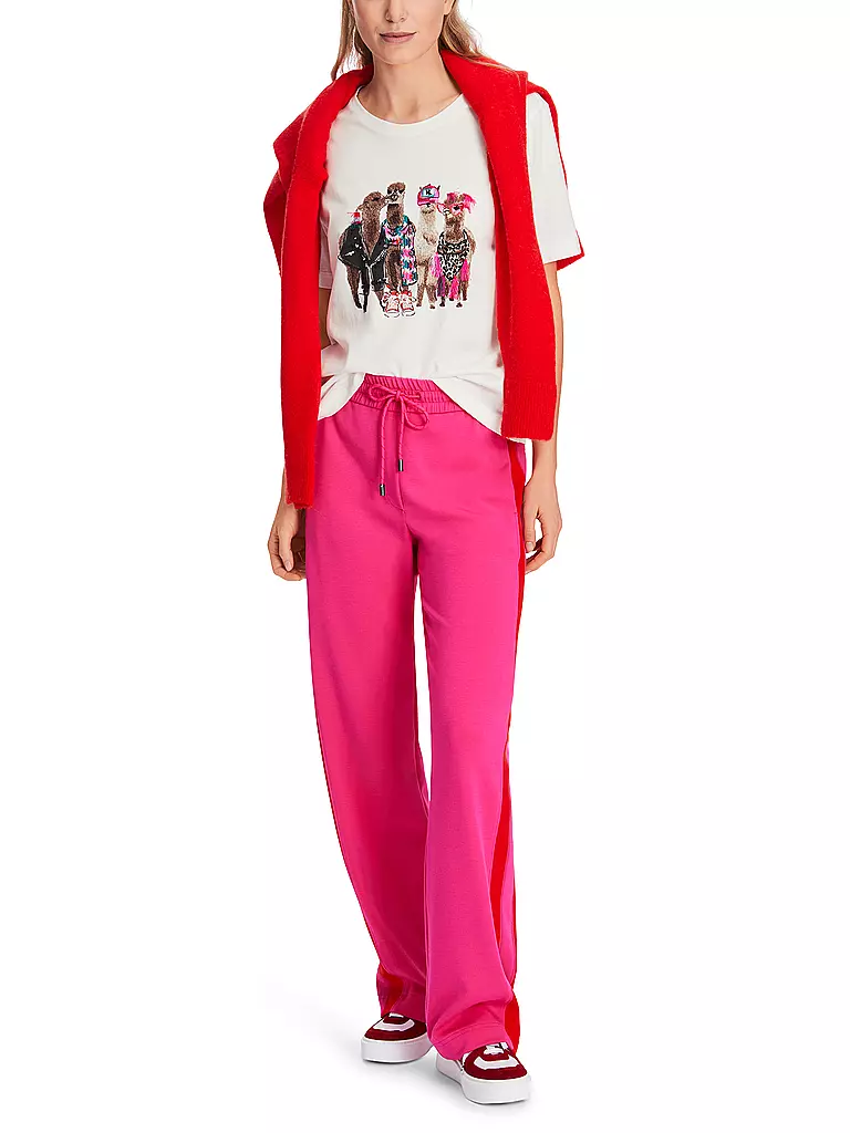 MARC CAIN T-Shirt weiss