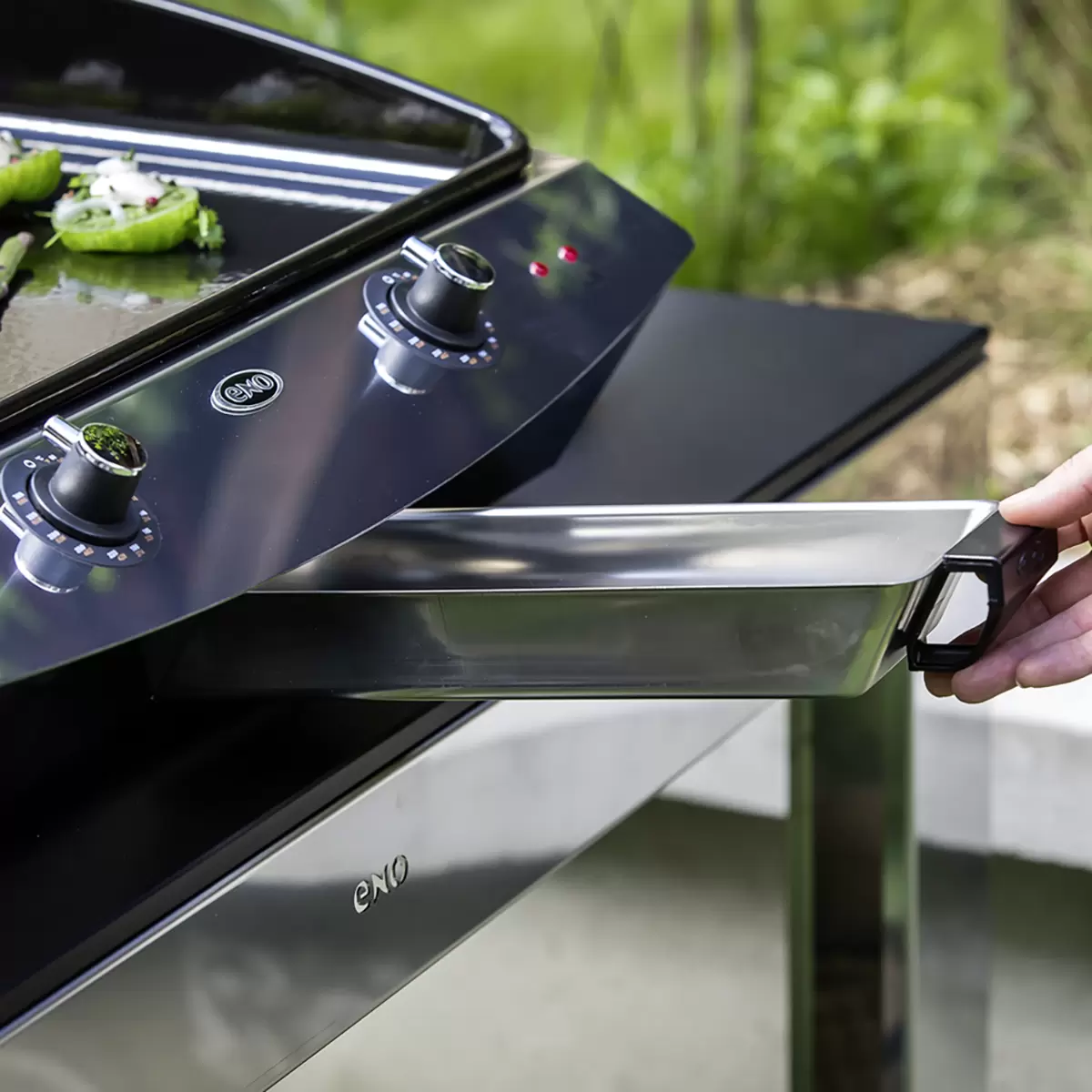 ENO Plancha Elektra 60 ENO schwarz,silber