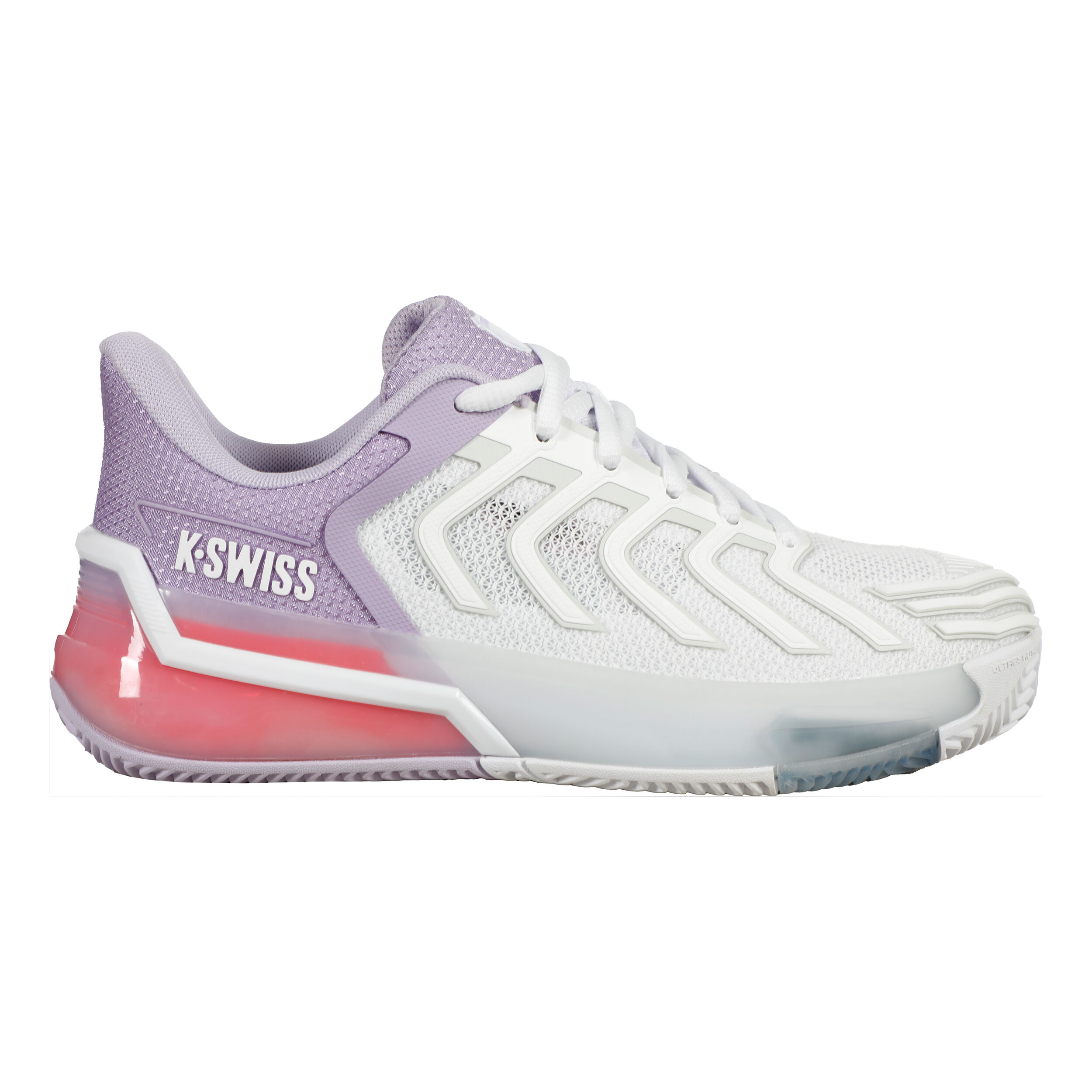 K-Swiss Ultrashot 4 Chaussure Terre Battue Femmes - Blanc , Lilas