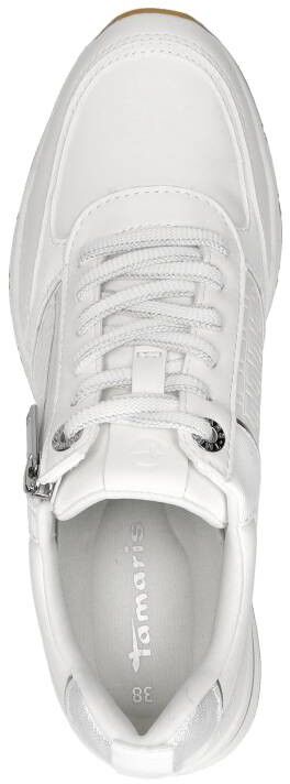 Tamaris Veterschoenen Laag wit
