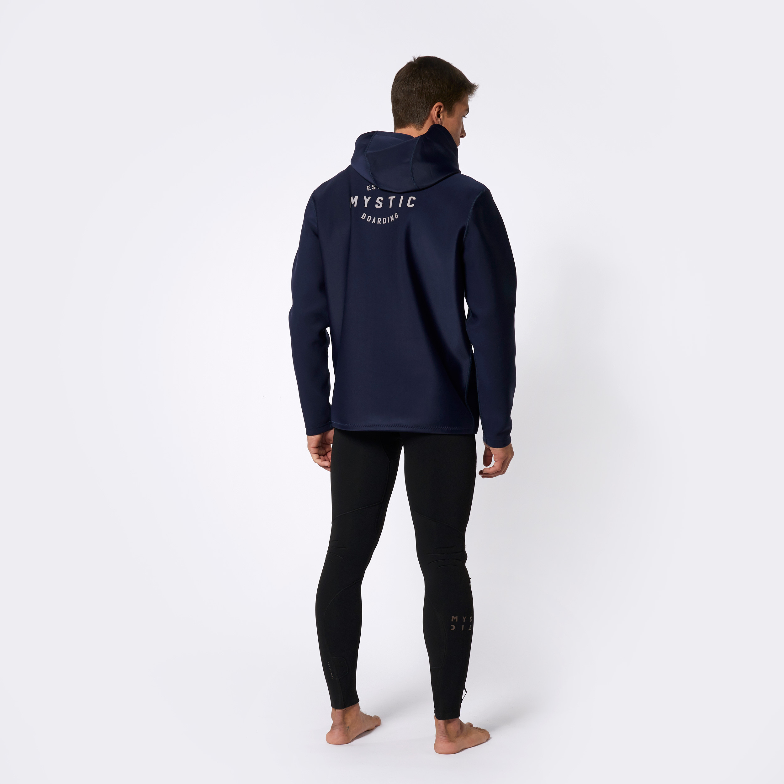 Mystic Haze Neoprene Hoodie 2mm Black