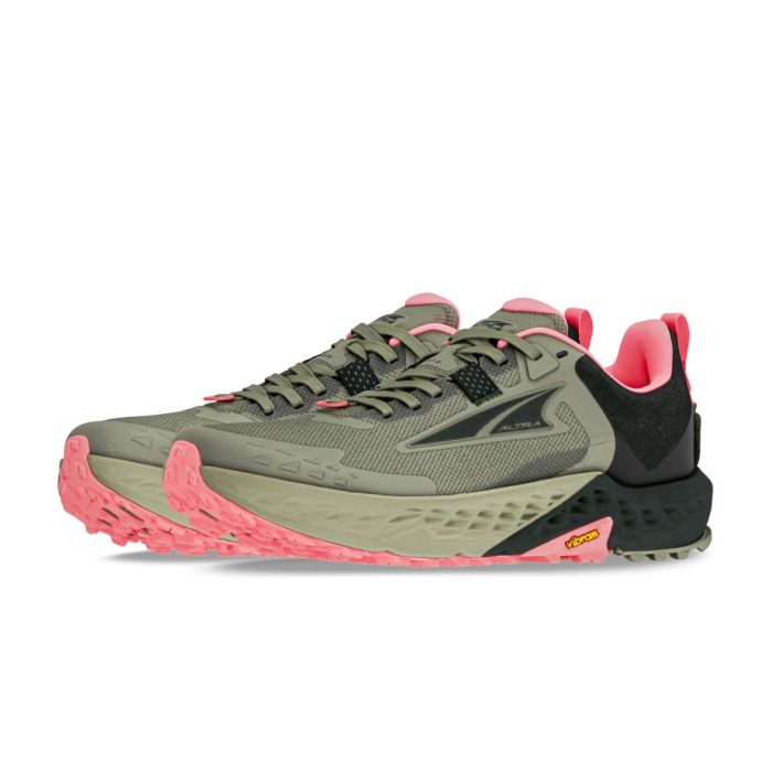 Altra Dame Trailsko Timp 5 Grøn