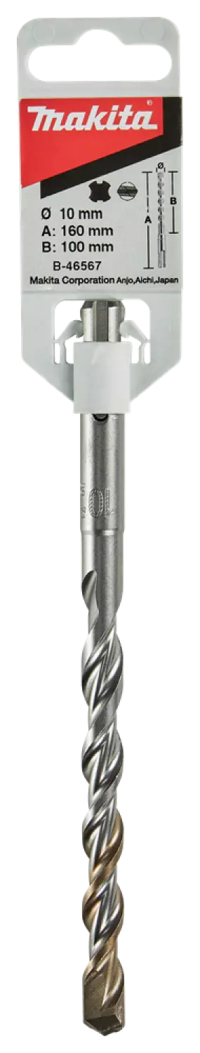 Makita B-46567 SDS-Plus Betonboor - 2 snijvlakken - 10 x 100 x 160mm
