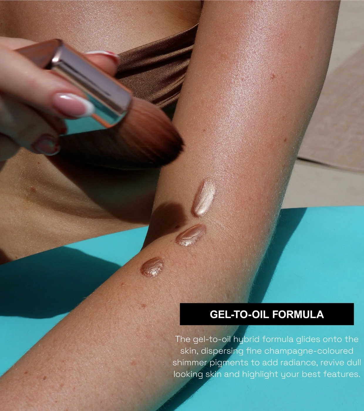 Technic Cosmetics - Óleo Corporal Bronzeador Iluminador Bottled Glow