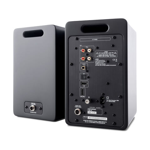 Argon Audio FORTE A4 WIFI – actieve luidsprekers met Wi-Fi-streaming Zwart