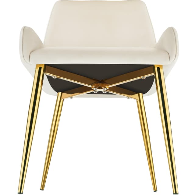 Spisebordsstol Avane, velour, bæreevne 120 kg