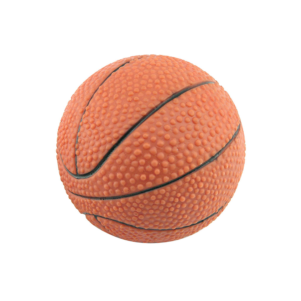 Balle de basket chien 7cm
