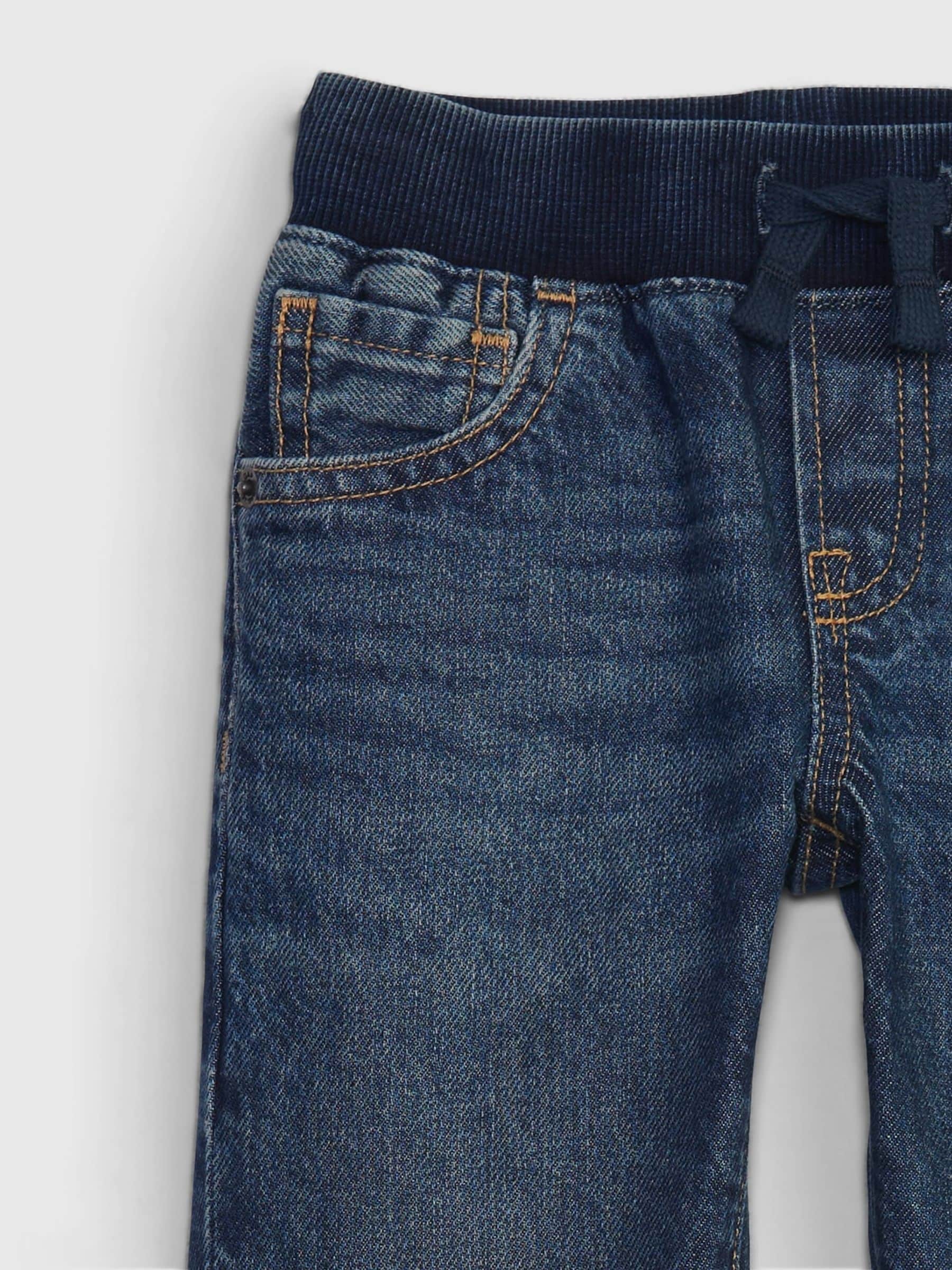 Gap High Waisted Straight Pull On Jeans (6mnd-5jr)