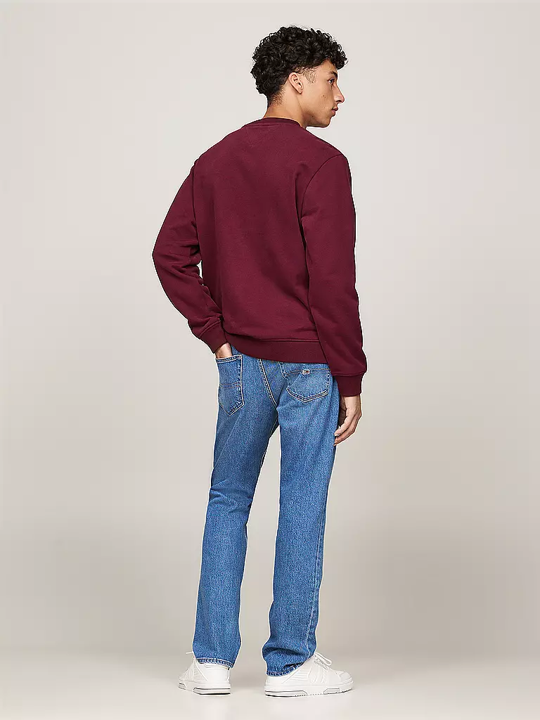 TOMMY JEANS Sweater beere