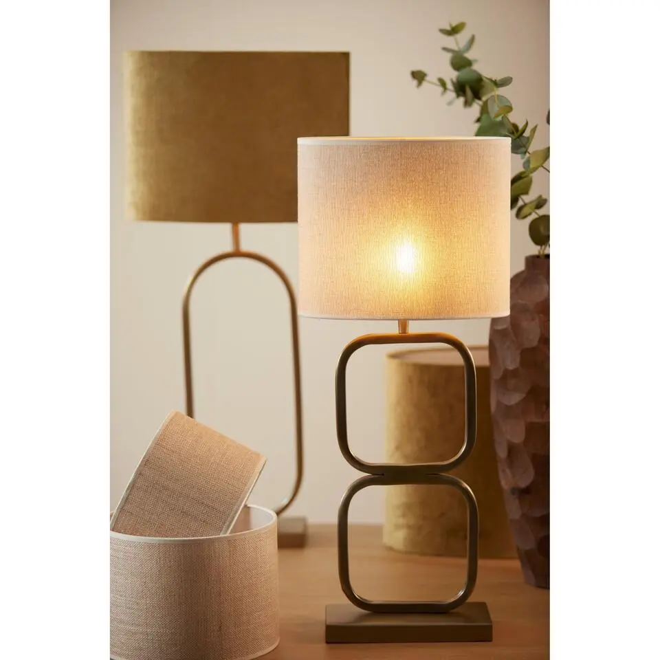 Lampvoet Lutika - Goud - 23x11,5x46cm