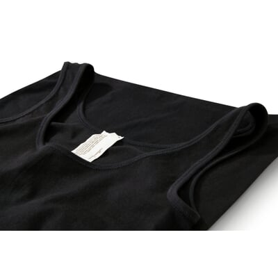 Damen-Tanktop, Schwarz
