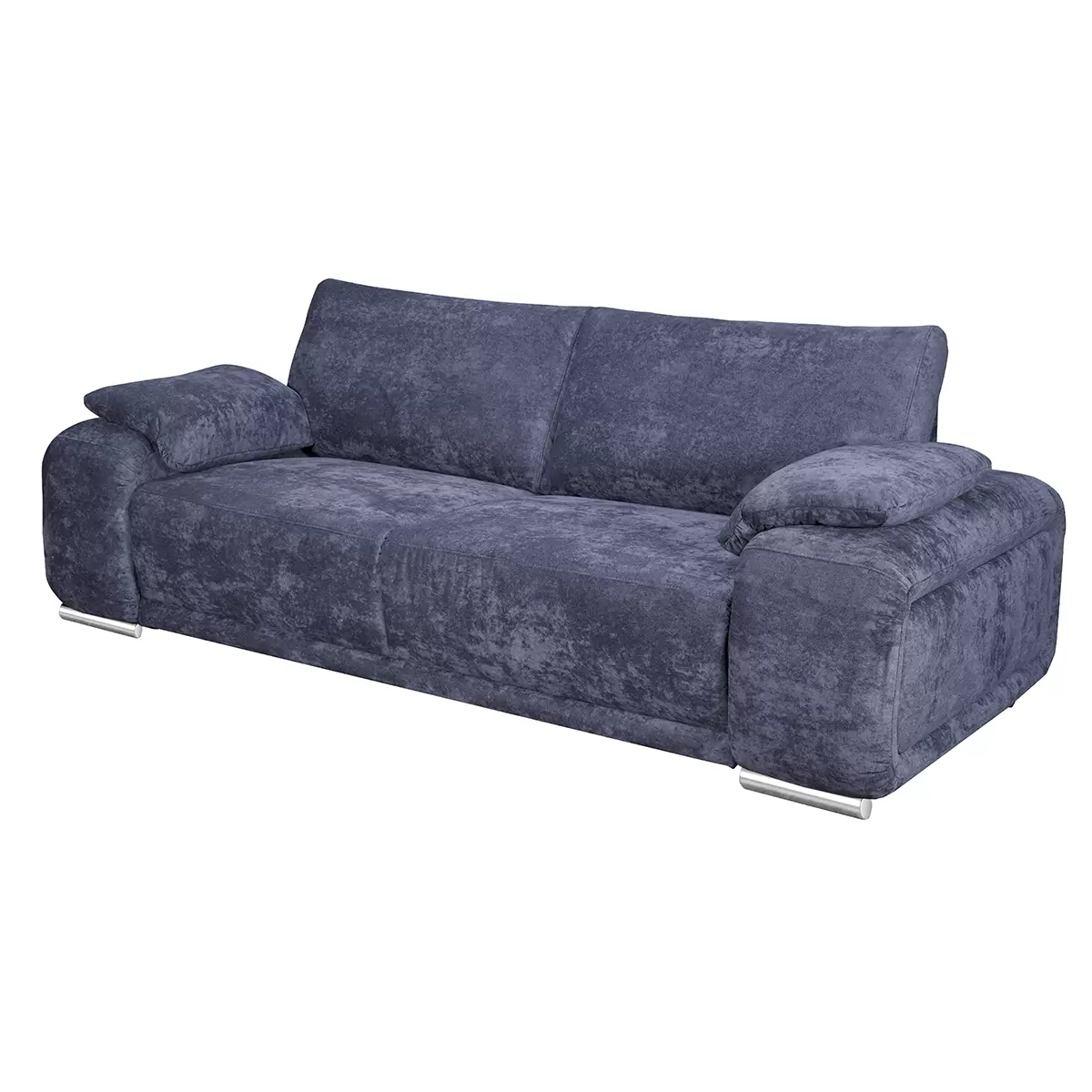 3er Sofa Parma Schwarz