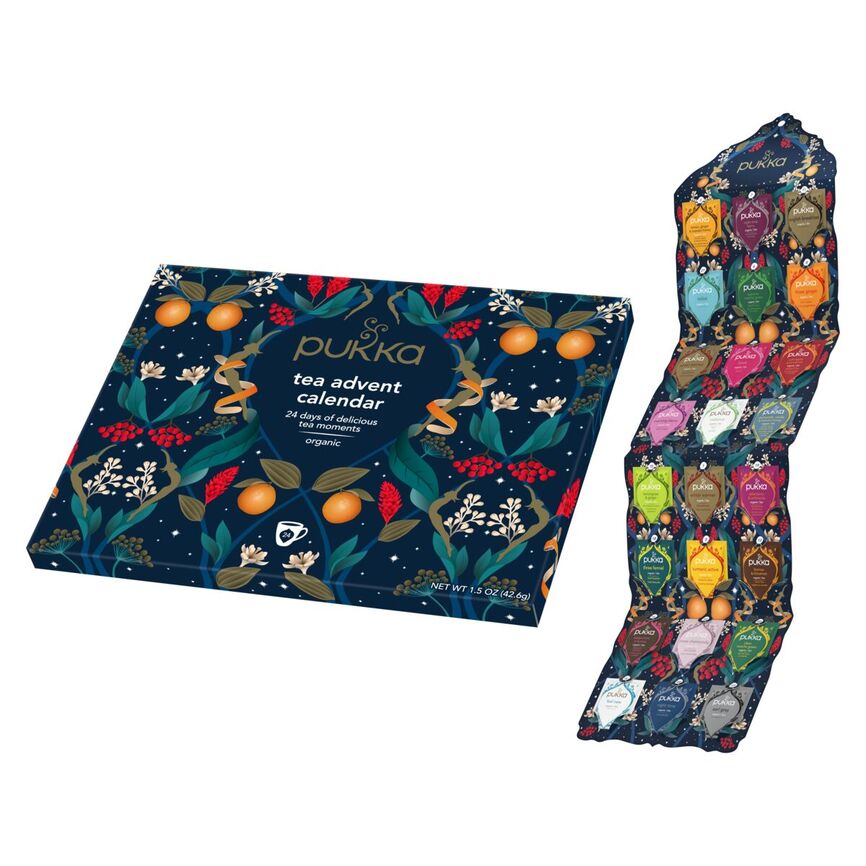Pukka Adventskalender 24 teposer