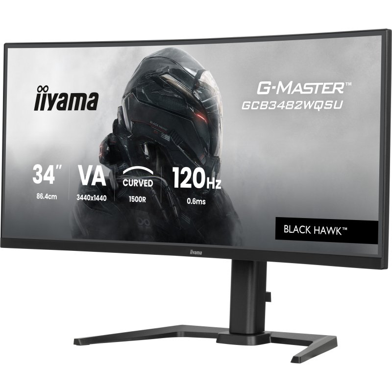 iiyama GCB3482WQSU-B1 écran plat de PC 86,4 cm (34