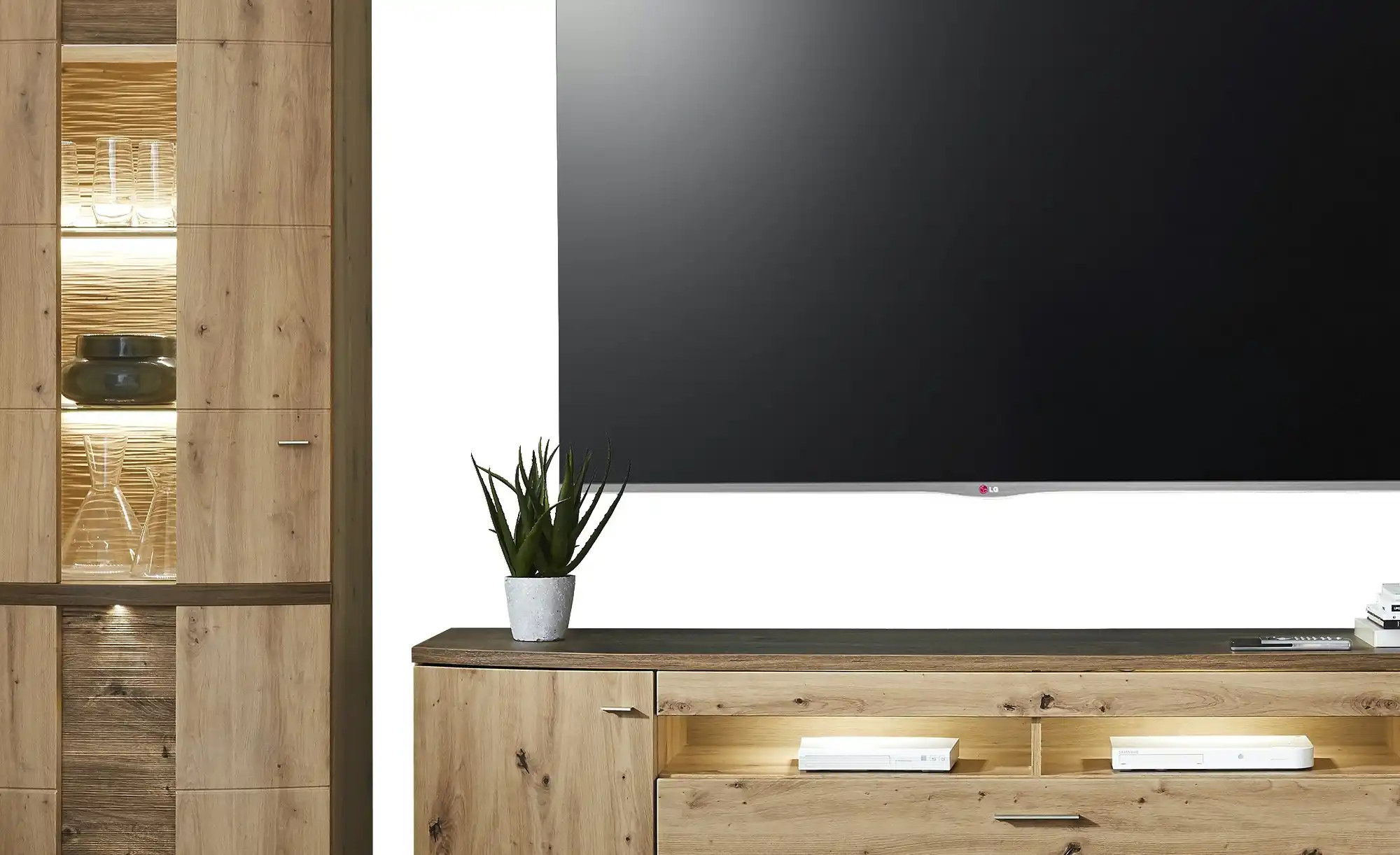 uno LED-Glasbodenbeleuchtung Gabbro
