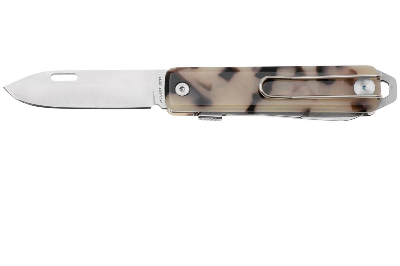 The James Brand The Ellis KN119236-00 Scissors, Desert Tortoise Eco-Acetate, zakmes