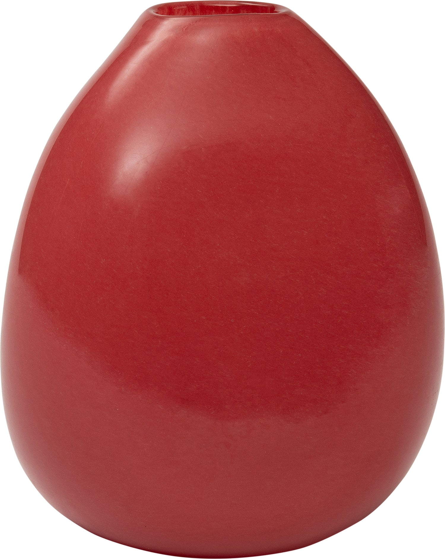 Intratuin vaas Amaya rood D 16 H 17 cm