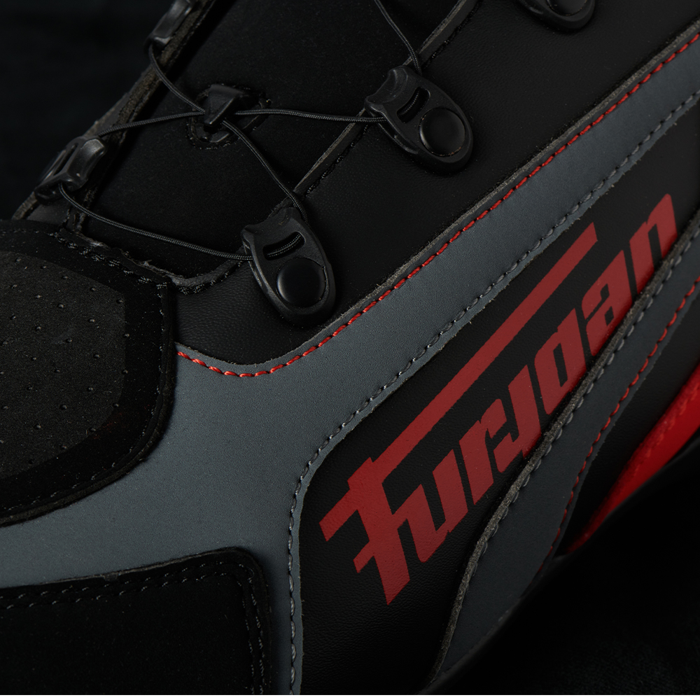 Furygan - Baskets V4 Easy D3O® Noir / Rouge