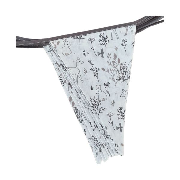 Bink Bedding Bas Vlaggenlijn - Maat XL - Bosdierenprint