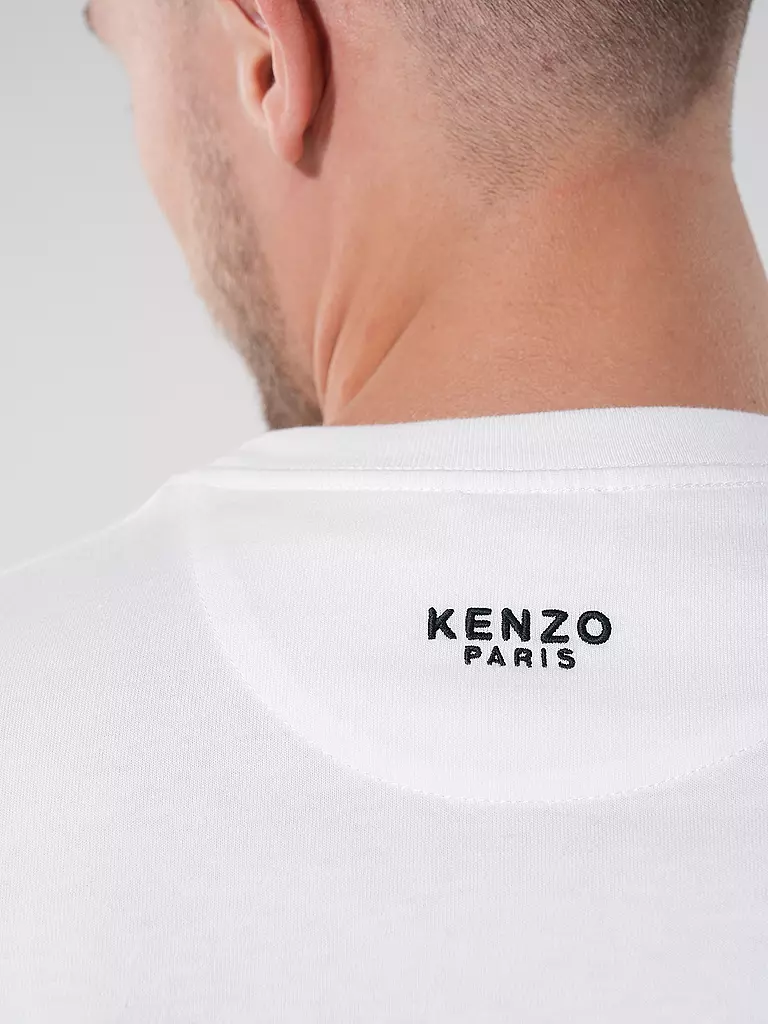 KENZO T-Shirt LUCKY TIGER weiss