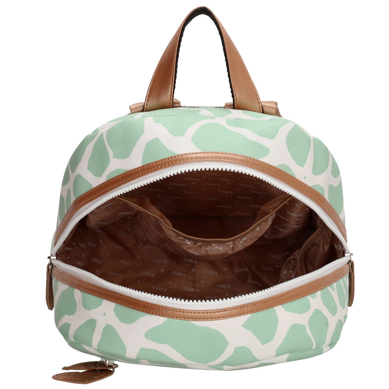 Zebra Trends rugzak June Giraf mintgroen