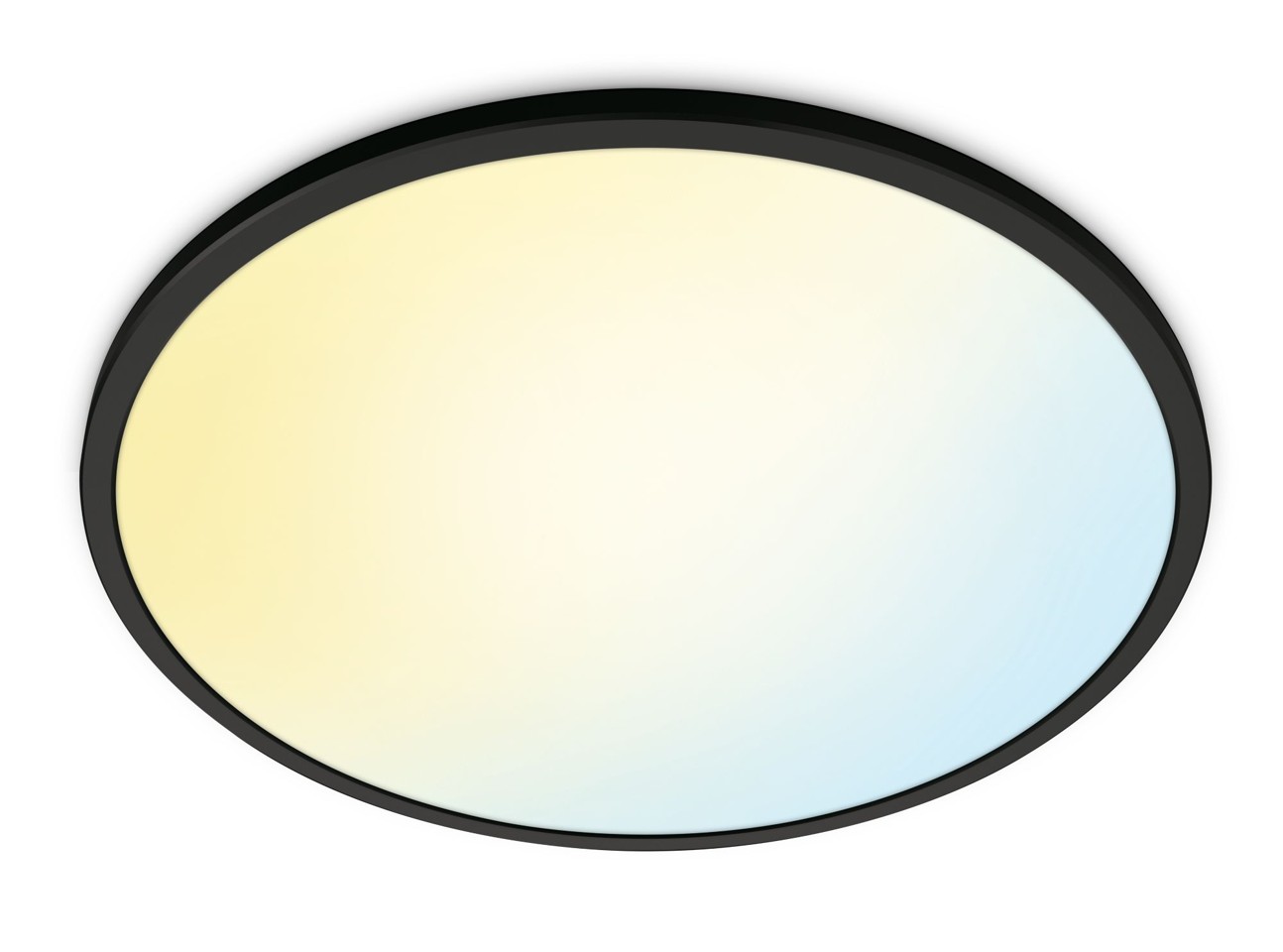 WiZ - Superslim Smart Loftlys - Sort 22W