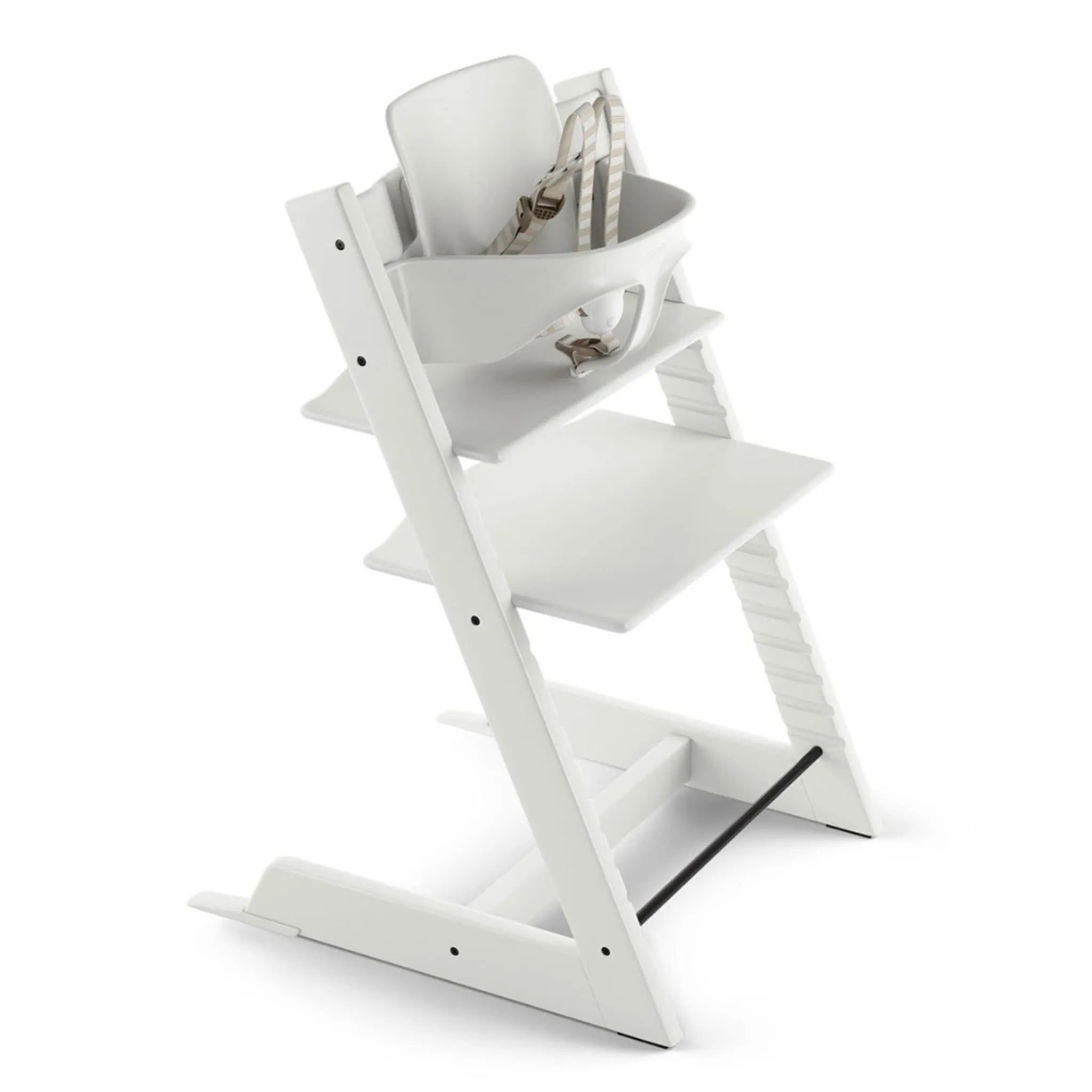 Stokke Chaise Haute Tripp Trapp® + Tripp Trapp® Baby Set - Blanc